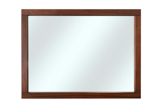 Walnut Rectangular Mirror