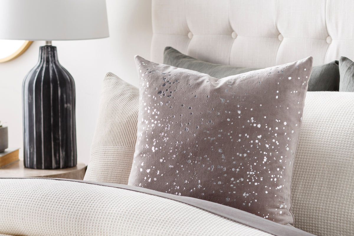 Velvet Sparkle Accent Pillow