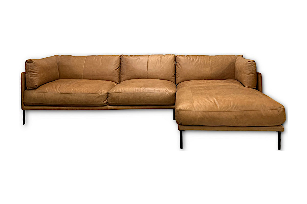 Leather RAF 2-Piece Sectional